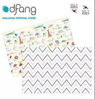 Dfang Double Film Premium PVC Playmat - ZigZag + Alphabet (M 1.4cm)