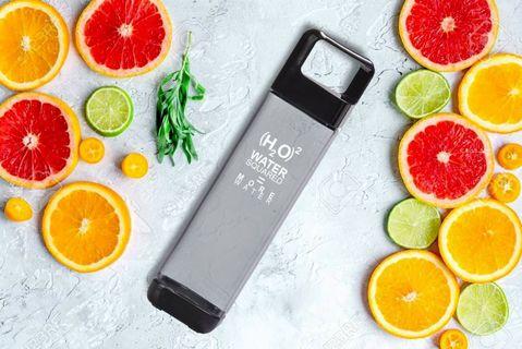 H2O squared detox water bottle