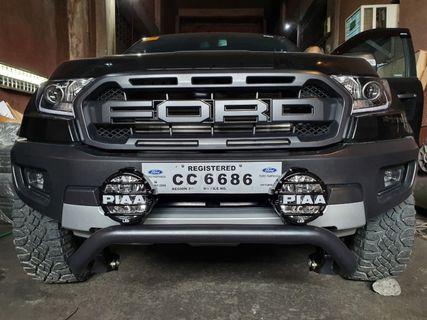 FORD Ranger Raptor Nudge bar with lamp stay optional PIAA LP570 Japan led Foglamp