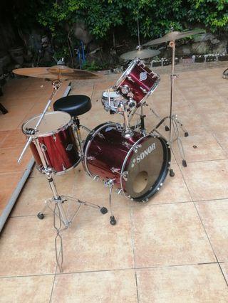 Sonor mini kit drum set complete