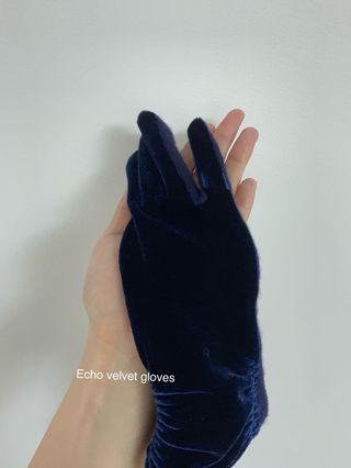 Echo New York Velvet Touch Gloves Small