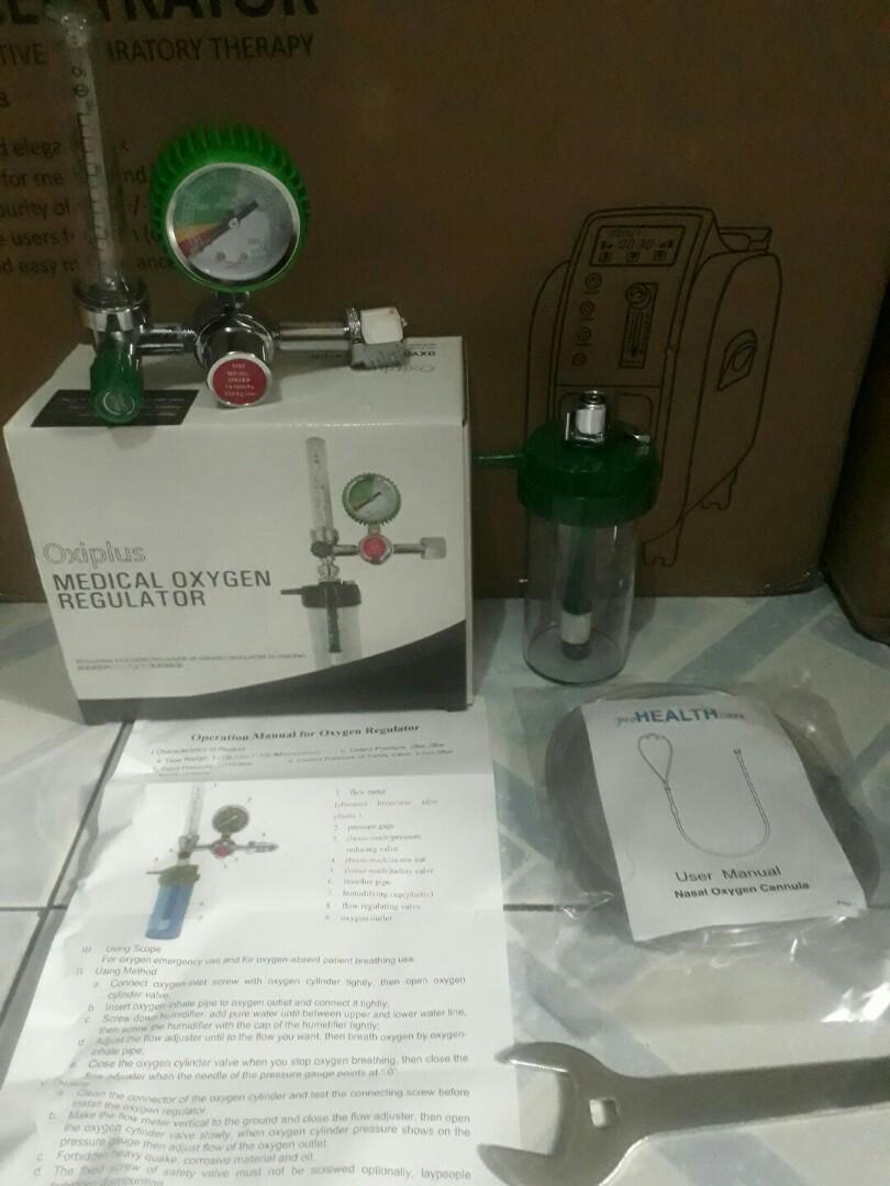 _5 pounds Medical oxygen tank portable_For sale regulator tank, Beauty & Personal Care