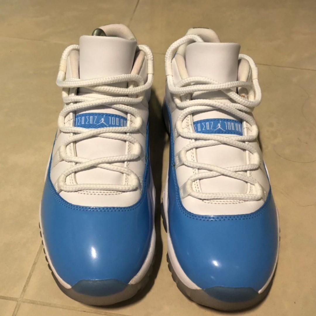Air Jordan 11 Retro Low Carolina 2017 Release, Luxury, Sneakers u0026  Footwear on Carousell