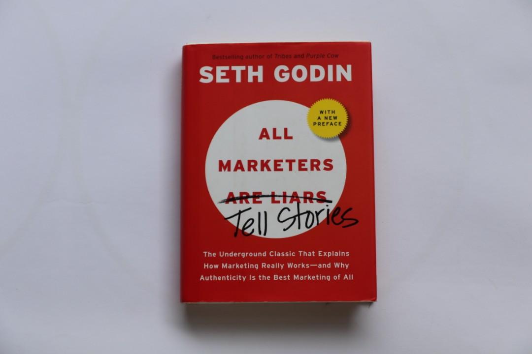 All Marketers Are Liars Seth Godin Books Stationery Non