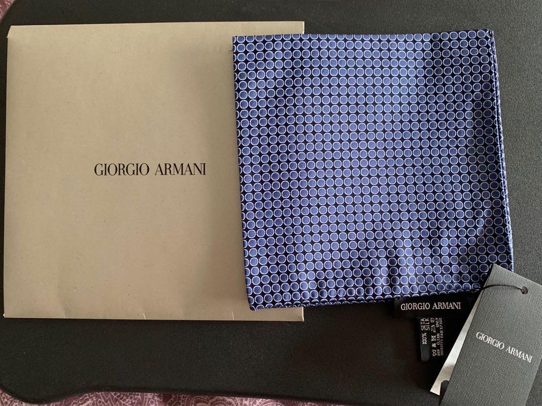 armani handkerchief