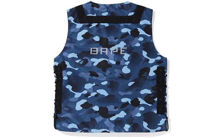 Bape vest blue clearance