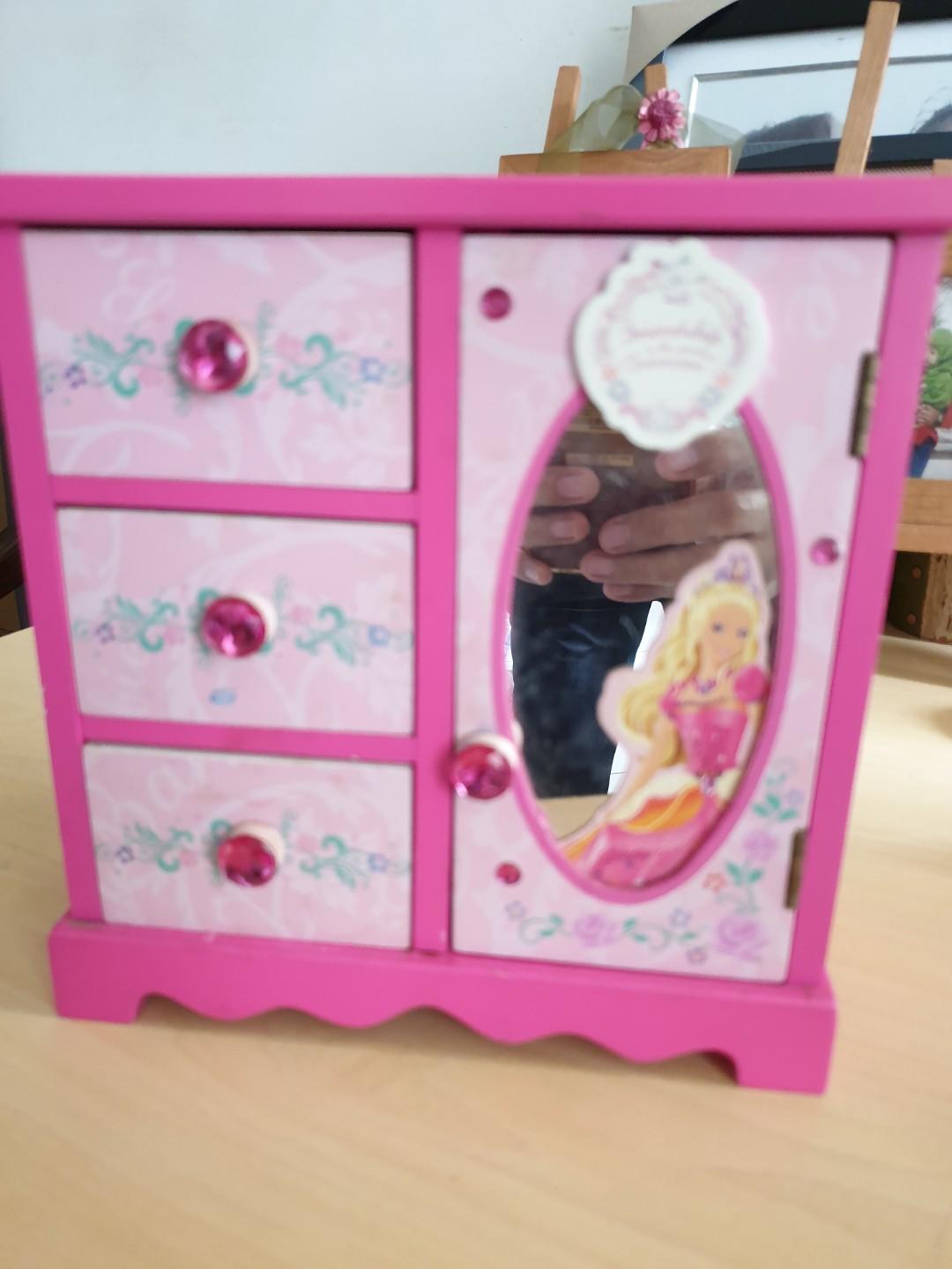 barbie cabinet