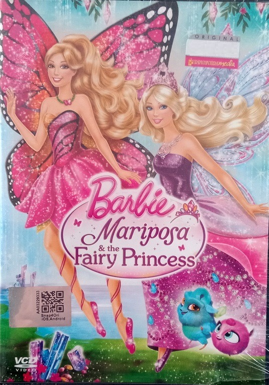 Barbie Mariposa The Fairy Princess VCD Hobbies Toys Music Media CDs DVDs on Carousell
