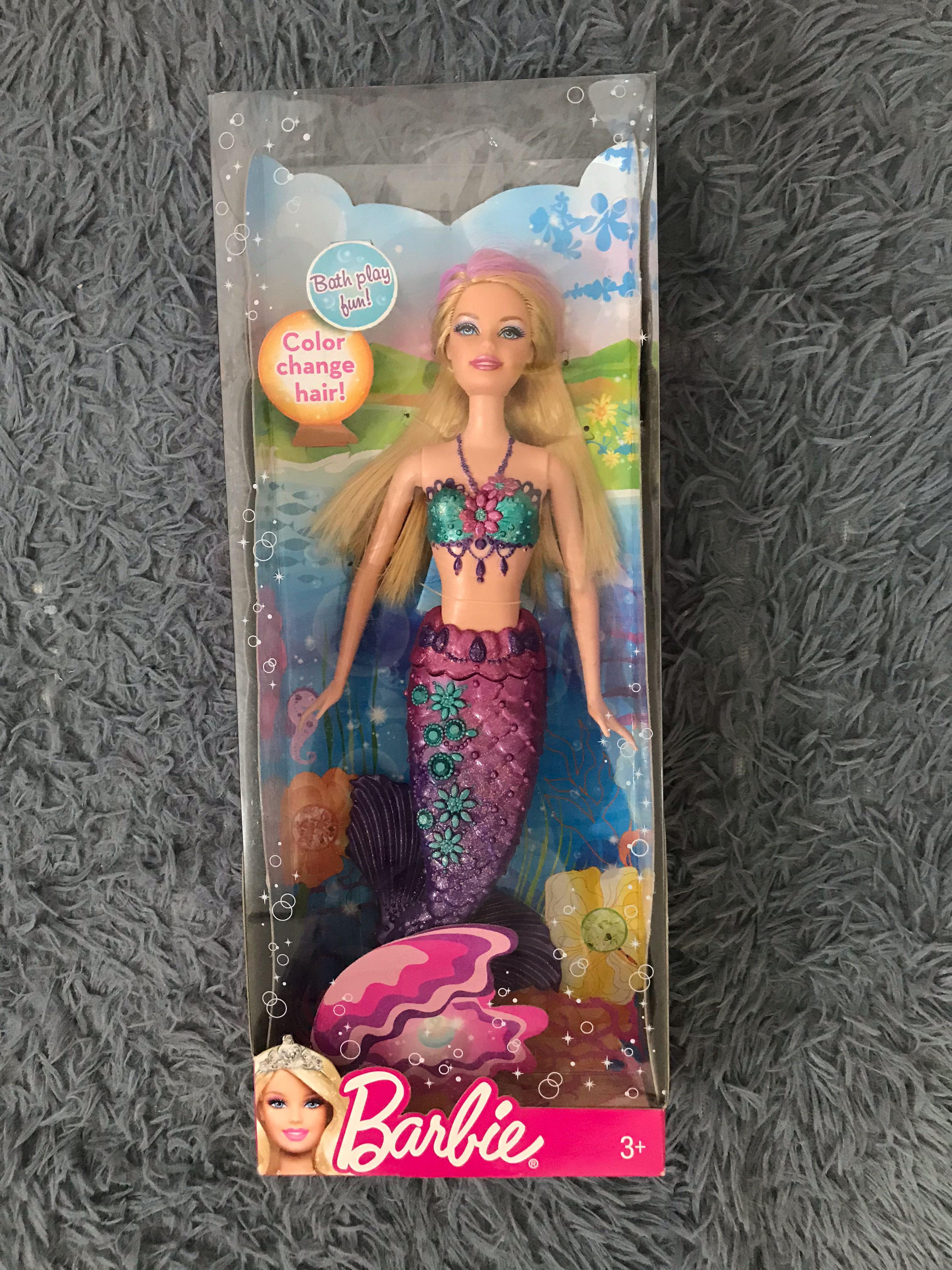 barbie bath mermaid
