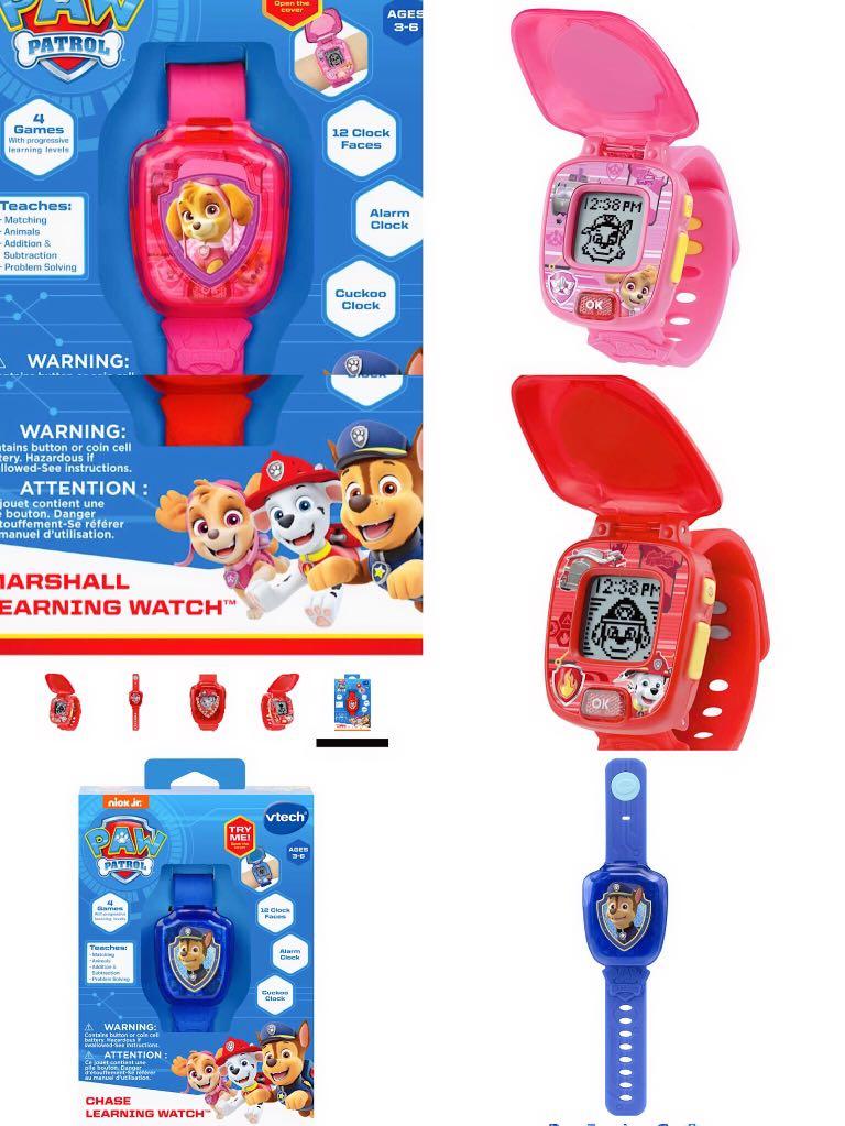 vtech paw patrol chase learning watch