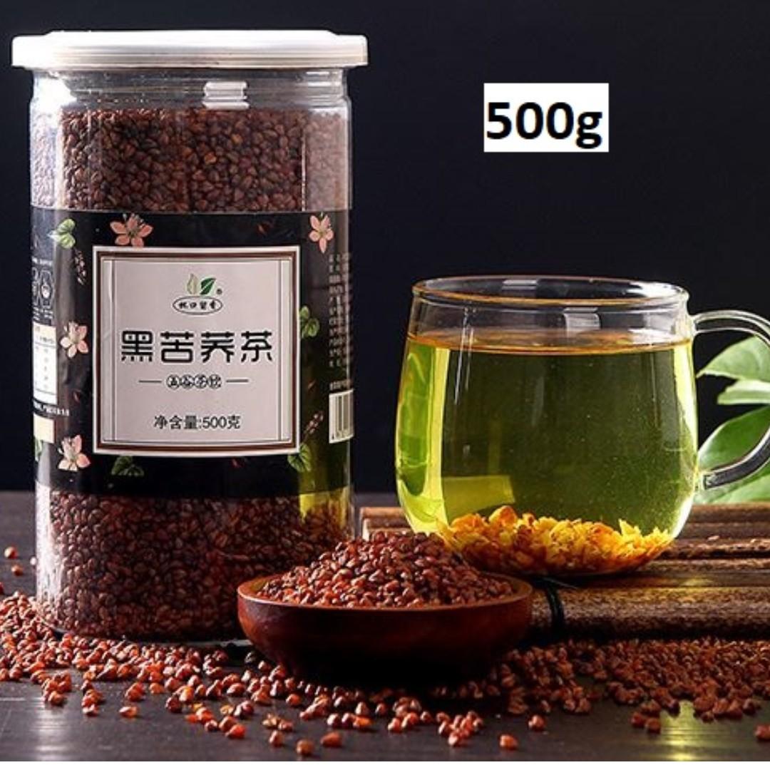 Black Tartary Buckwheat Tea Container pack, Chinese tea 500g (ship