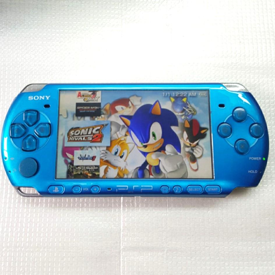 Blue Psp 3000 For Sale Toys Games Video Gaming Consoles On Carousell