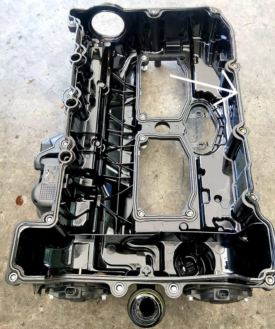BMW F10 520i (N20 Engine) Valve Cover Gaskets & Oil Filter Assembly