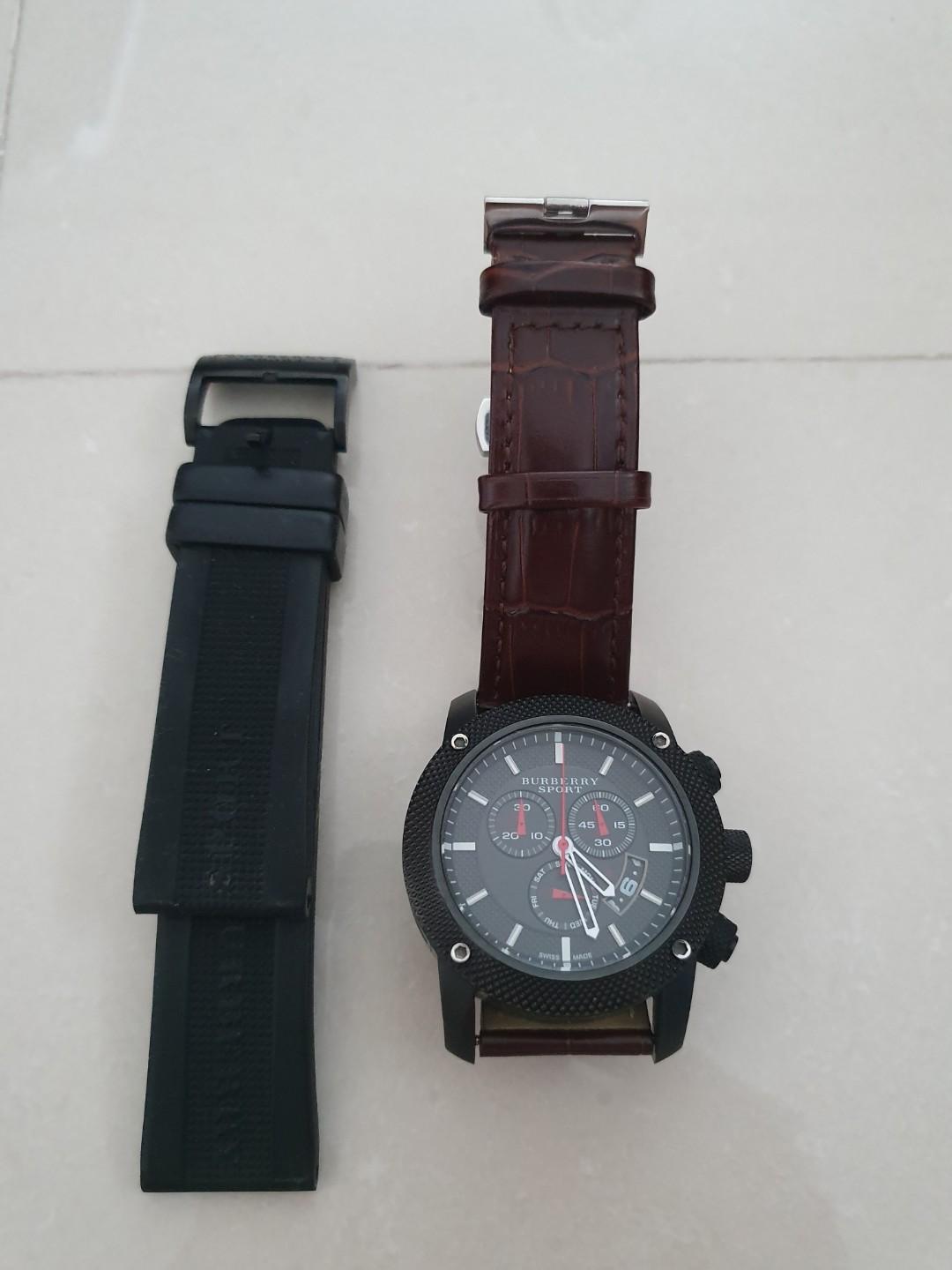 Burberry BU7701 Watch Mobile Phones Gadgets Wearables Smart Watches on Carousell