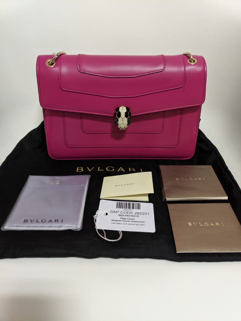 Bvlgari serpenti flap bag best sale