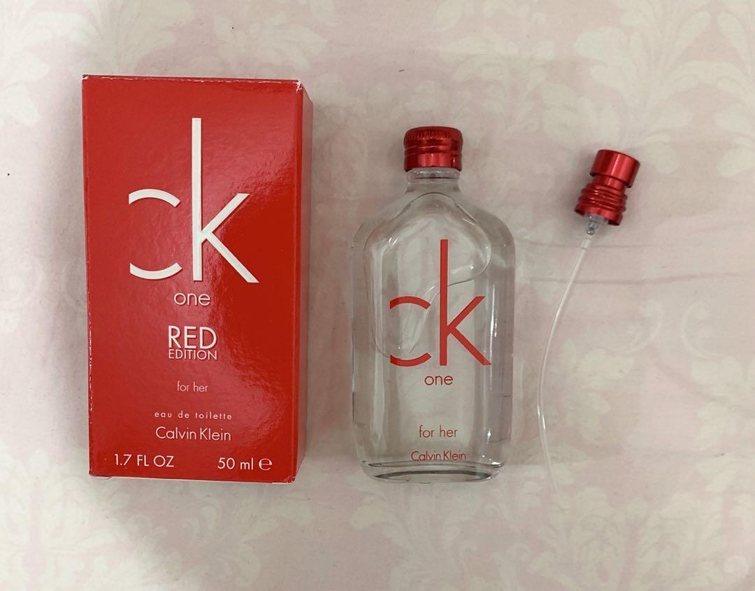 perfume calvin klein one red edition