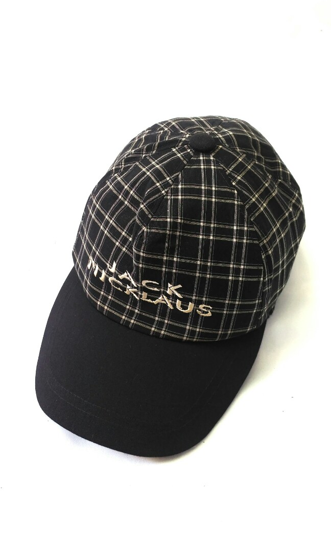 Cap Jack Nicklaus tartan, Fesyen Pria 