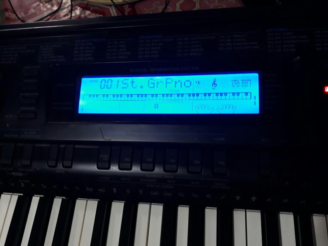 Casio WK500 Workstation keyboard, Hobbies & Toys, Music & Media