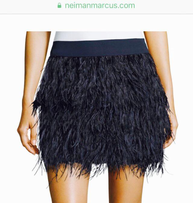 Feather skirt club monaco online