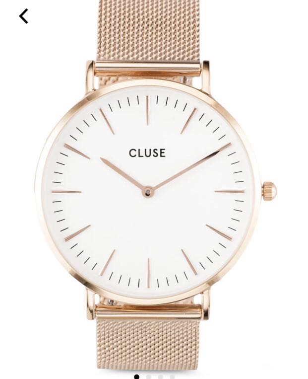 Sale Cluse Rose Gold Mesh Watch Cl18112 Women S Fashion Watches On Carousell