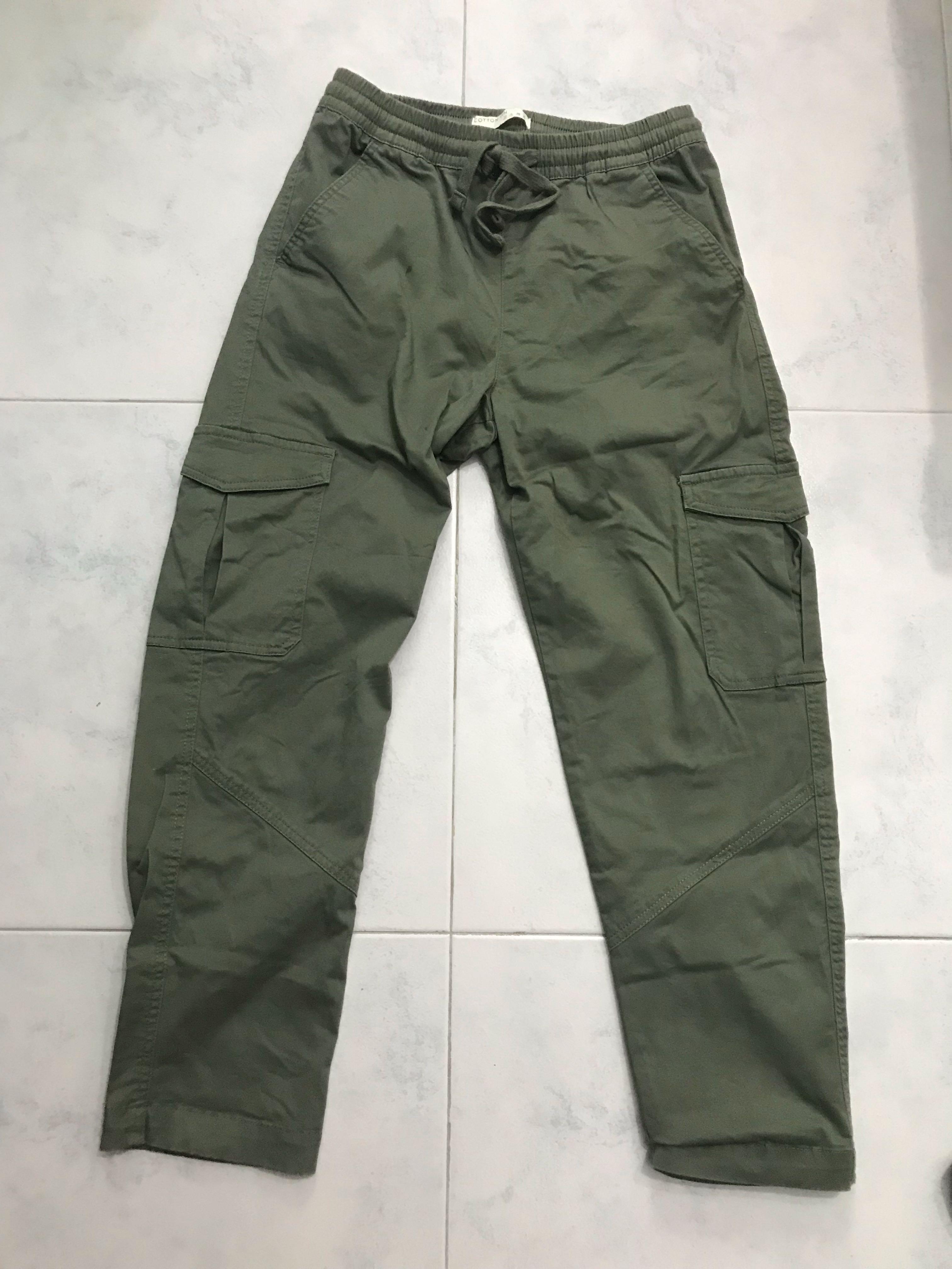 dark green cargo pants womens
