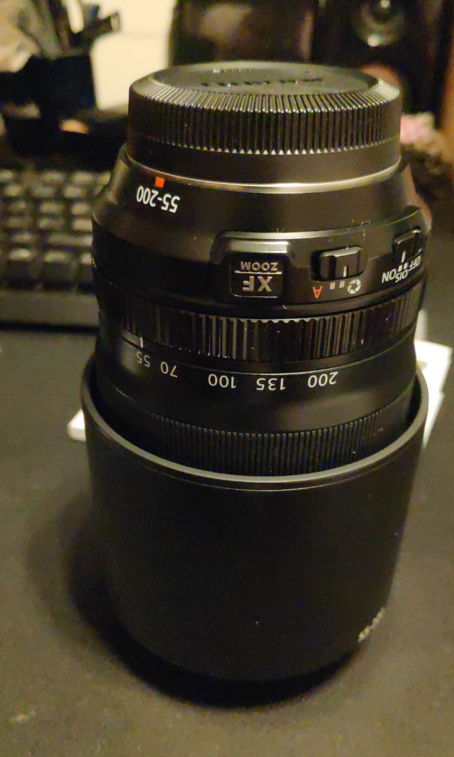 Fuji 55200mm + lens cleaning voucher (optional), Photography, Lens