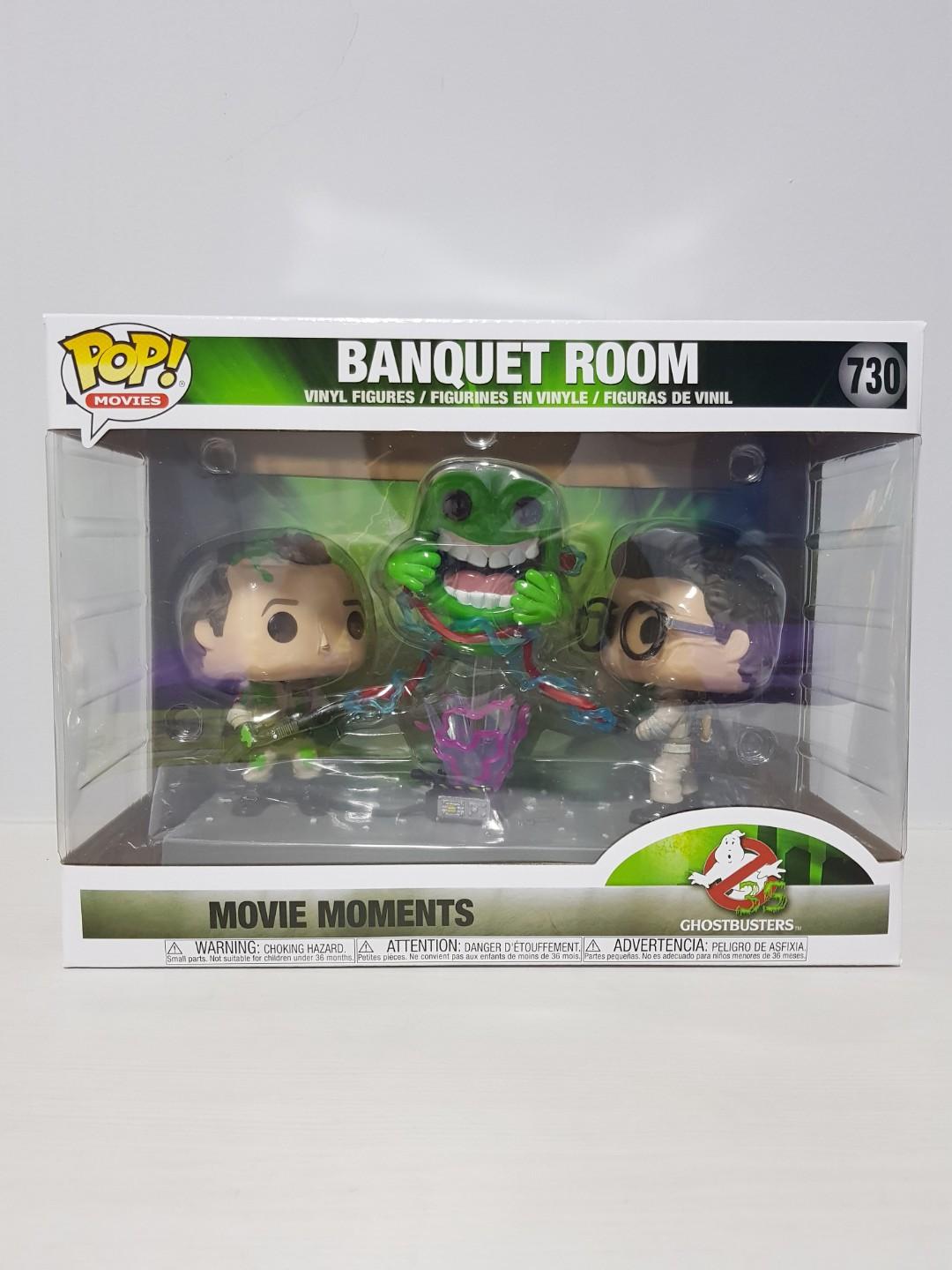 Funko Pop Banquet Room Movie Moments 3-Pack #730 Exclusive Ghostbusters