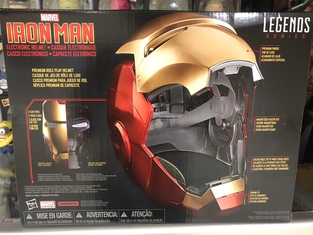 Casco de iron man sales de hasbro marvel legends