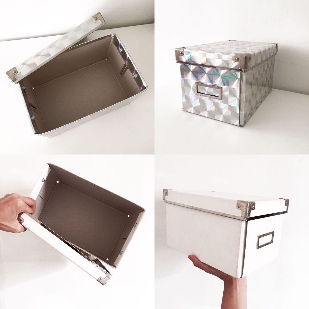 Ikea Storage Boxes On Carousell