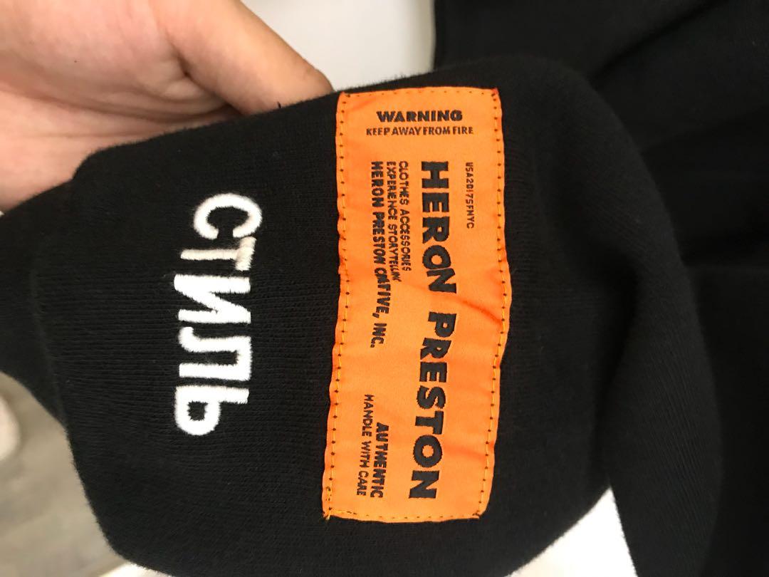 heron preston airbrush hoodie