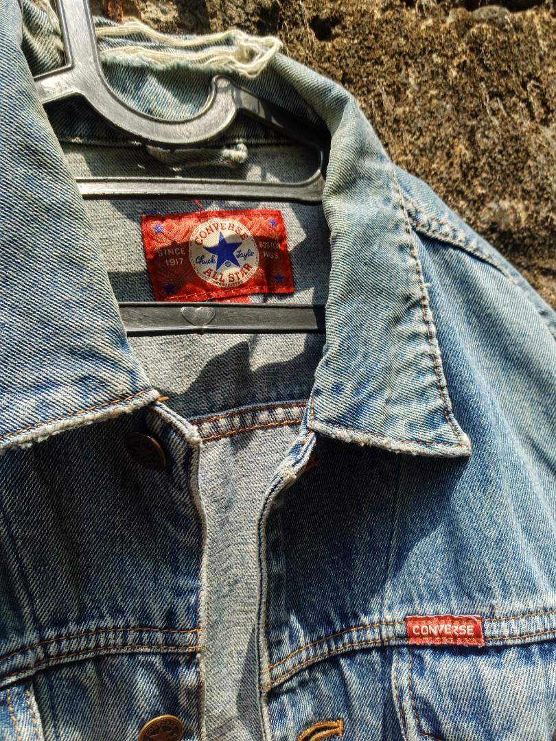 Jaket Jeans Converse