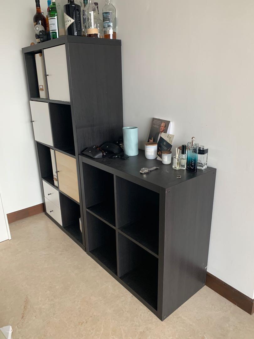 Kallax bottle insert black sales