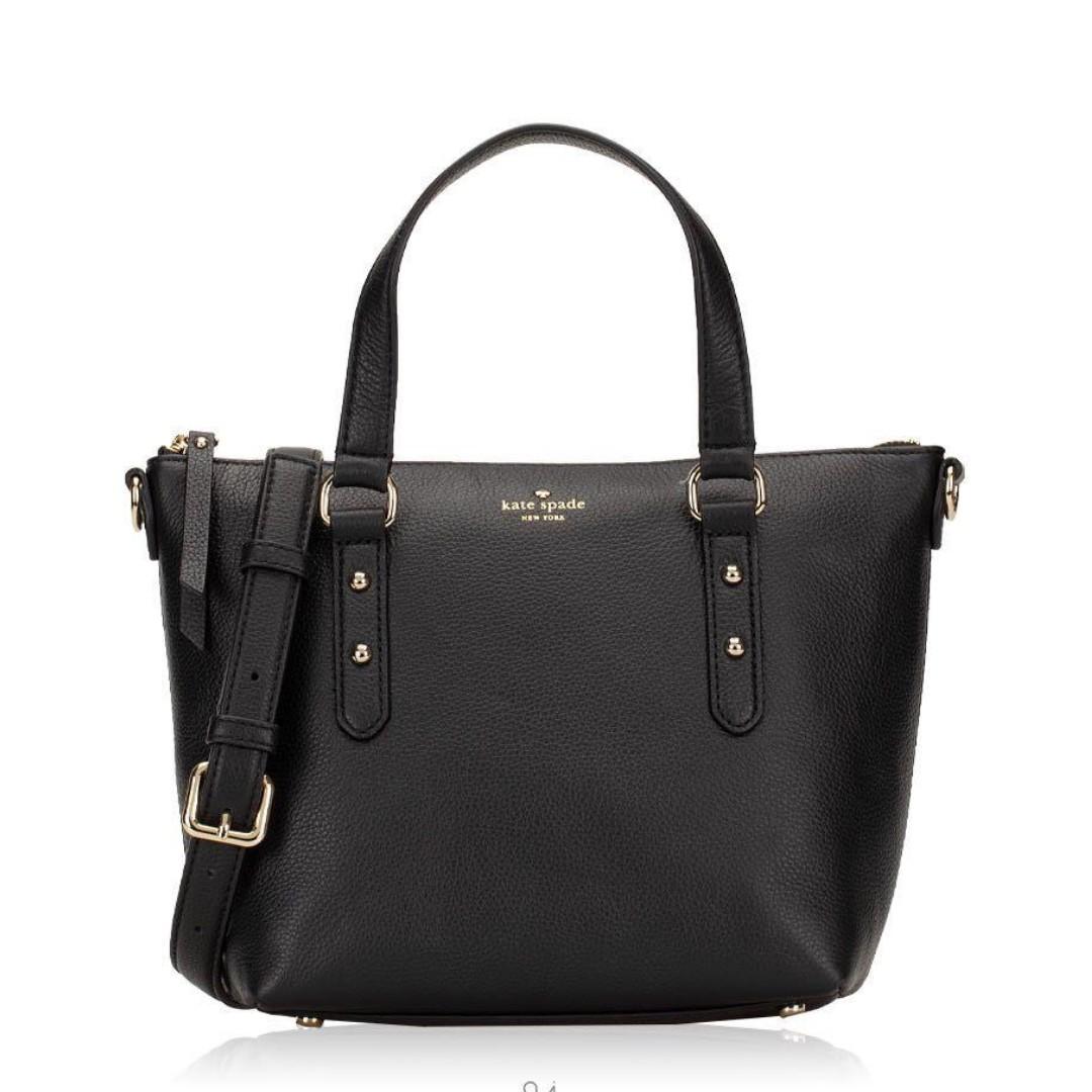 Kate spade laurel way mini riley glitter satchel, Luxury, Bags ...