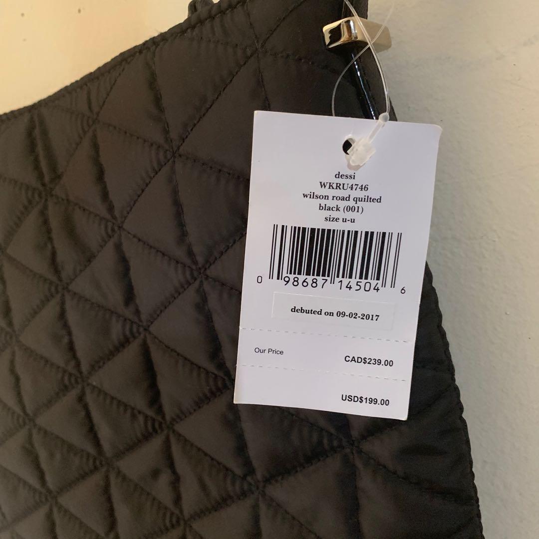 Kate Spade Wilson Road Quilted Dessi Black 1111special Fesyen
