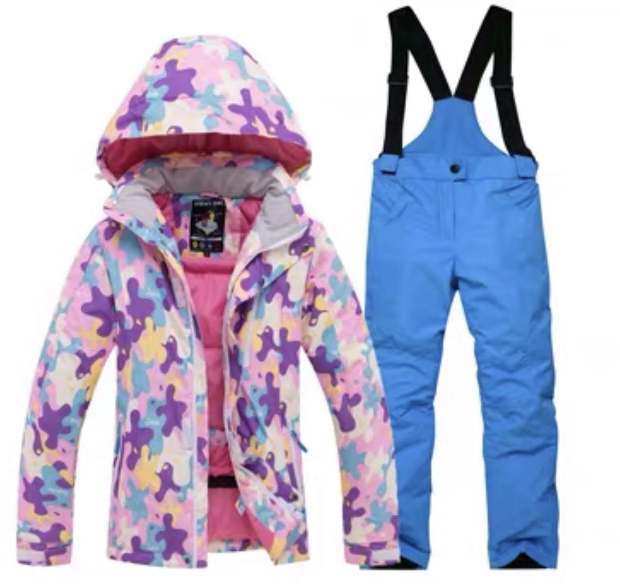 Kids Winter Jacket Pants Set Waterproof Ski Don T Rent Them
