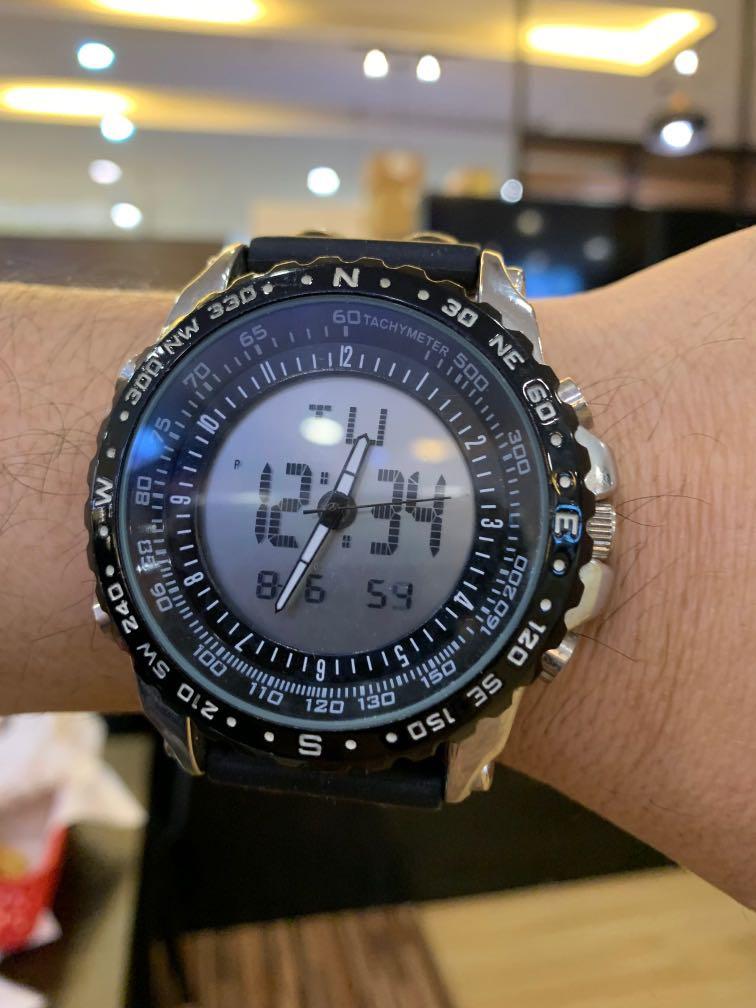 large digital watch