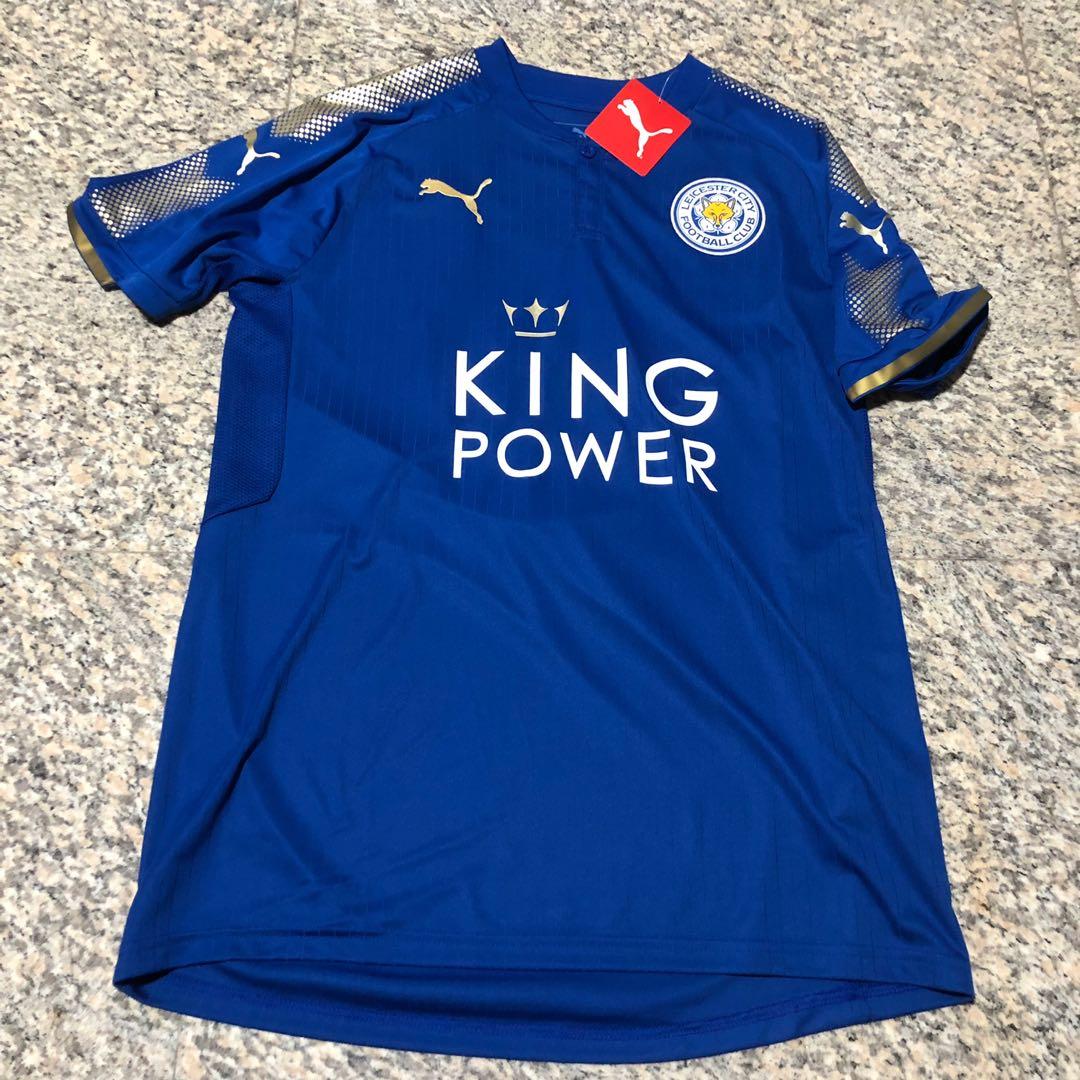 Leicester City 2017 18 Home Jersey Sports Sports Apparel On Carousell