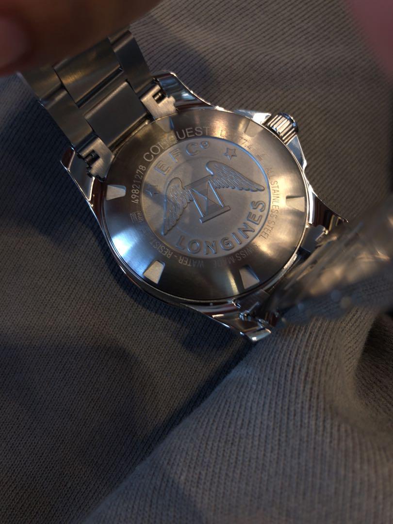 Longines Conquest Automatic (Category: Men's Watches) located in Singapore. Submitted by moses.koh (Listing ID 244032347, Image 3). Description: Longines Conquest Automatic 41mm dial Rare. Unavailable in SG market. Imported piece International warranty Bought on 11 June 2019 Condition 9.8/10 L3.777.4 Open to trades Or Negos.