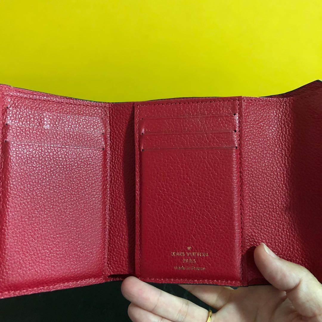 LV Louis Vuitton Victorine wallet - Red Scarlet, Women&#39;s Fashion, Bags & Wallets, Wallets on ...
