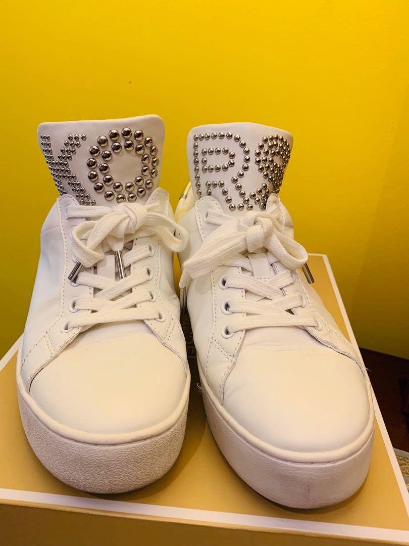 mindy studded leather sneaker