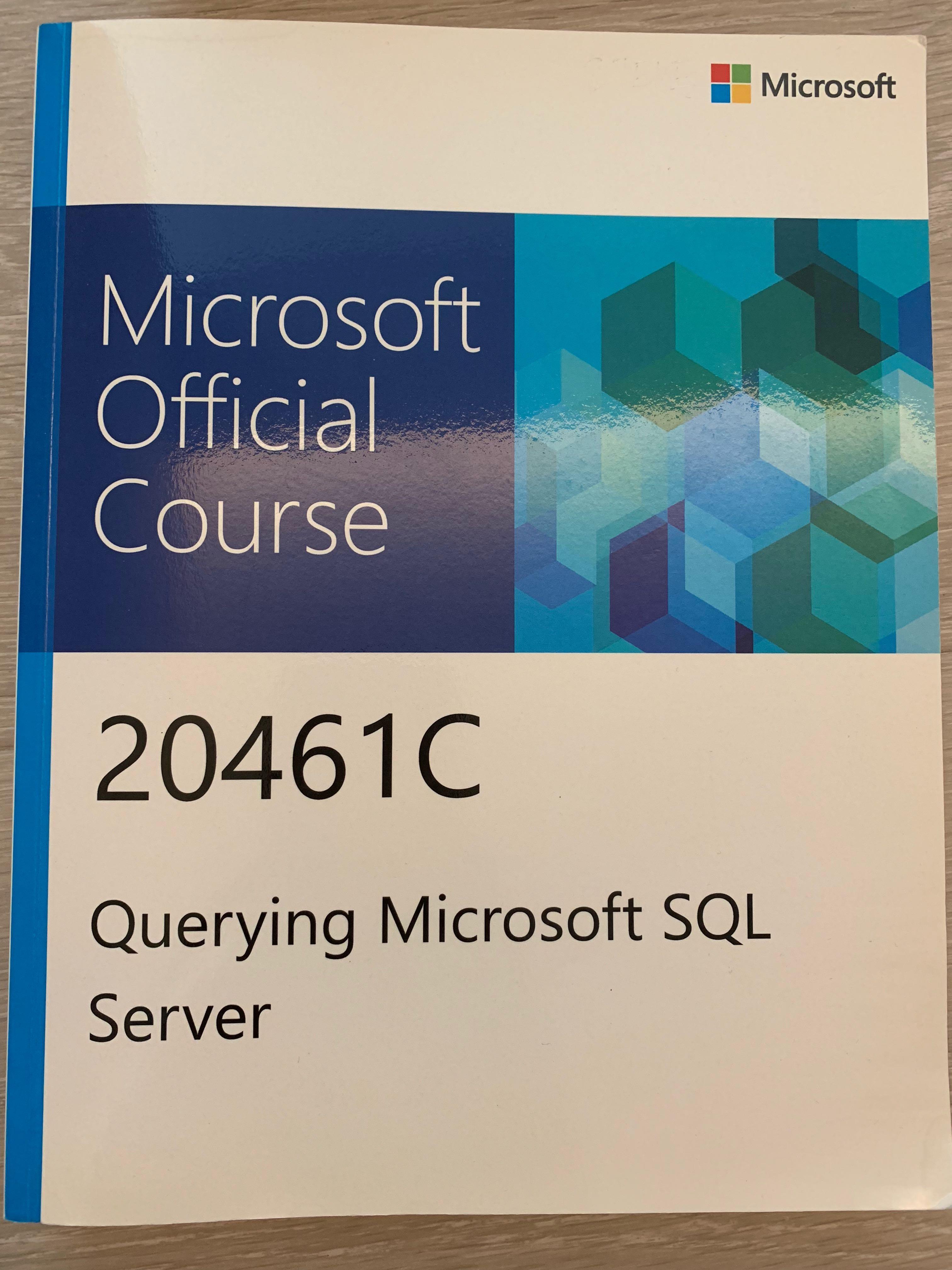 Microsoft Official Course - Querying SQL Server （分類：文具）位於 Hong Kong。 由 esfar 提交（商品編號 244042938，圖片 1）。簡介： 。