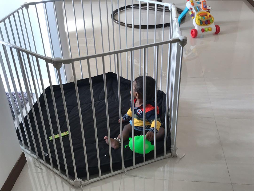 hexagon baby gate