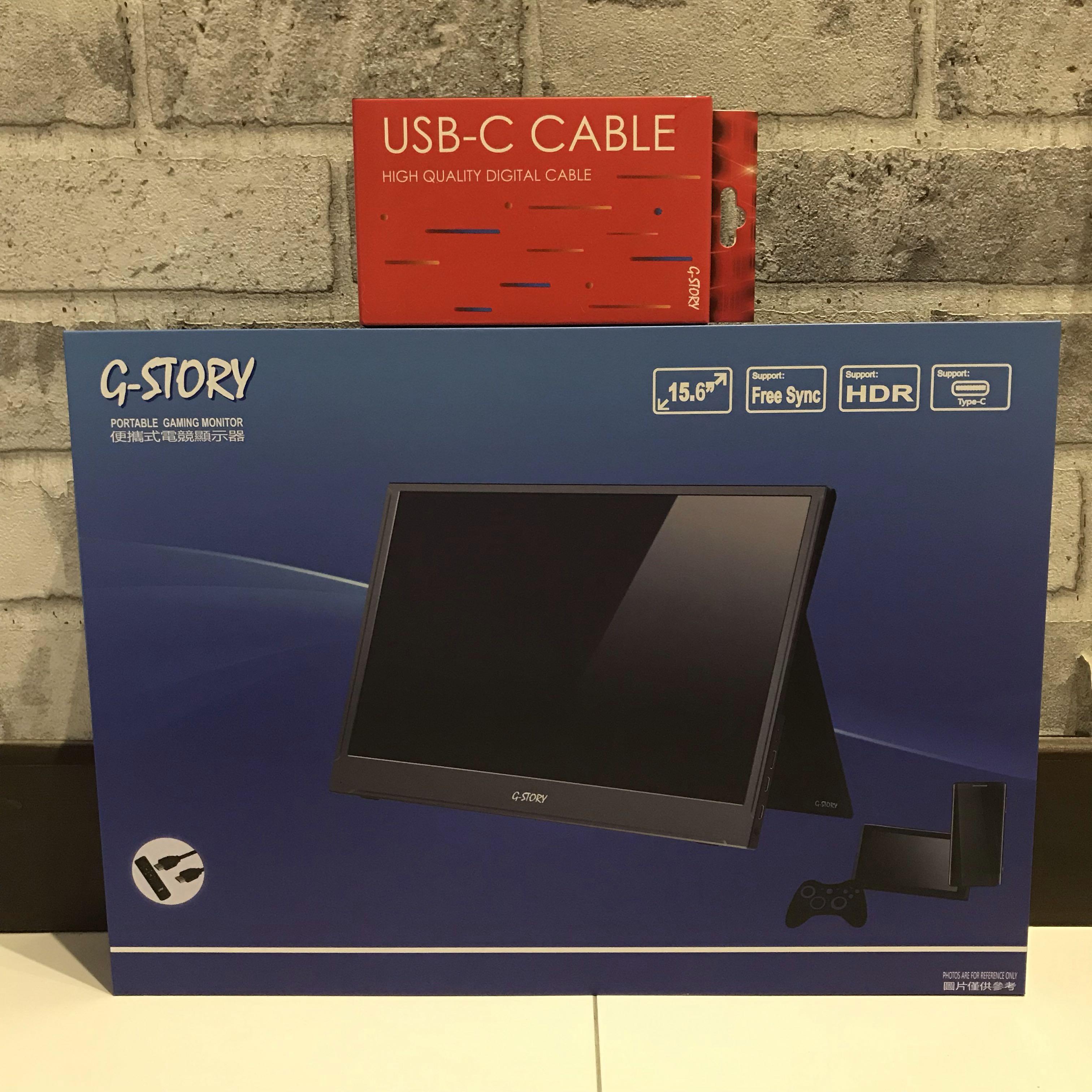 New G Story 15 6 Portable Gaming Monitor Model Gs156sm Toys Games Video Gaming Others On Carousell