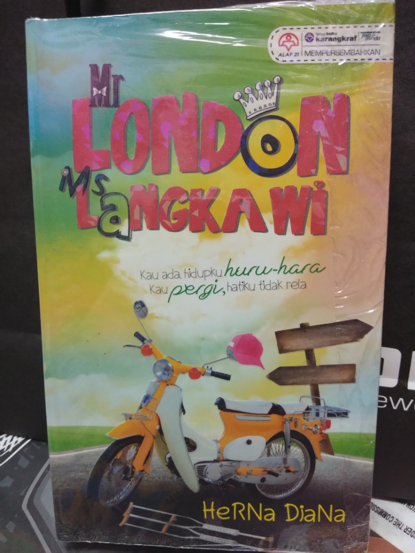 Novel Melayu Mr London Ms Langkawi Books Stationery Books On Carousell