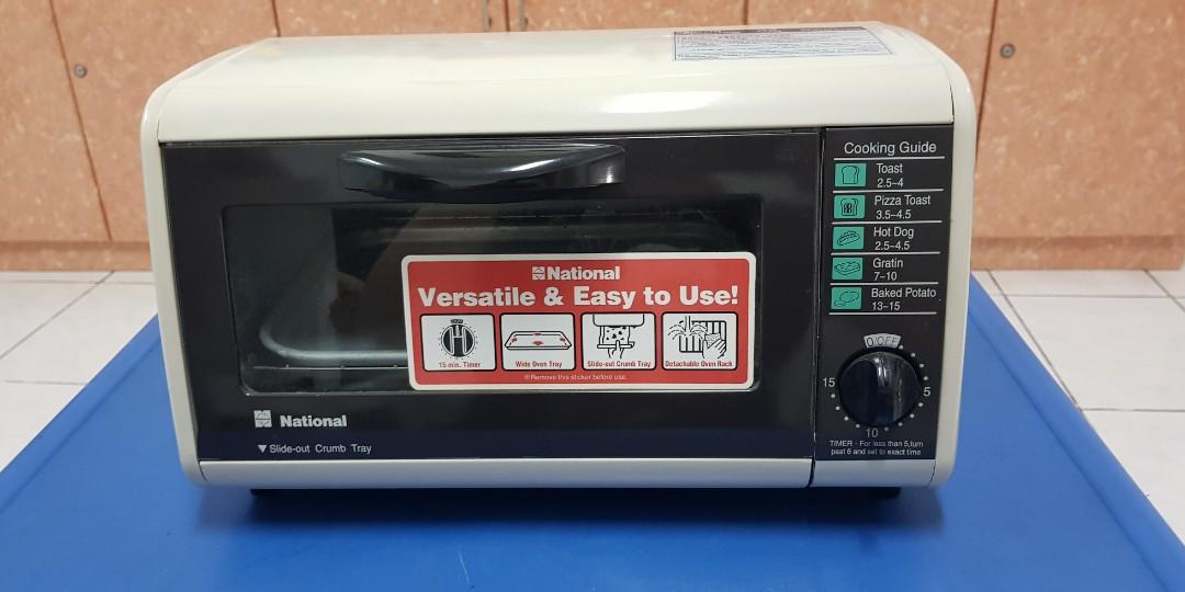 Oven Toaster Listrik National Made In Philipines Kitchen Appliances Di Carousell