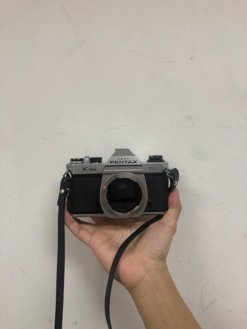 勁勁勁新 Pentax K1000 SE 菲林相機 即影即有 新手機 AE1 A1 Canon F1 A1, 攝影器材, 相機