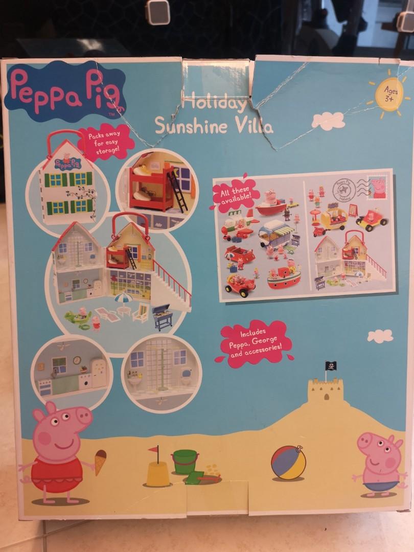 Peppa pig holiday sunshine villa 2025