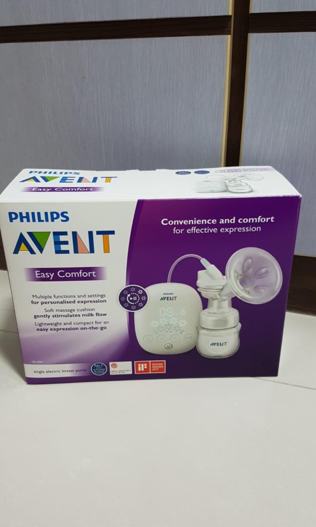 Philips avent easy comfort single electric breast pump top