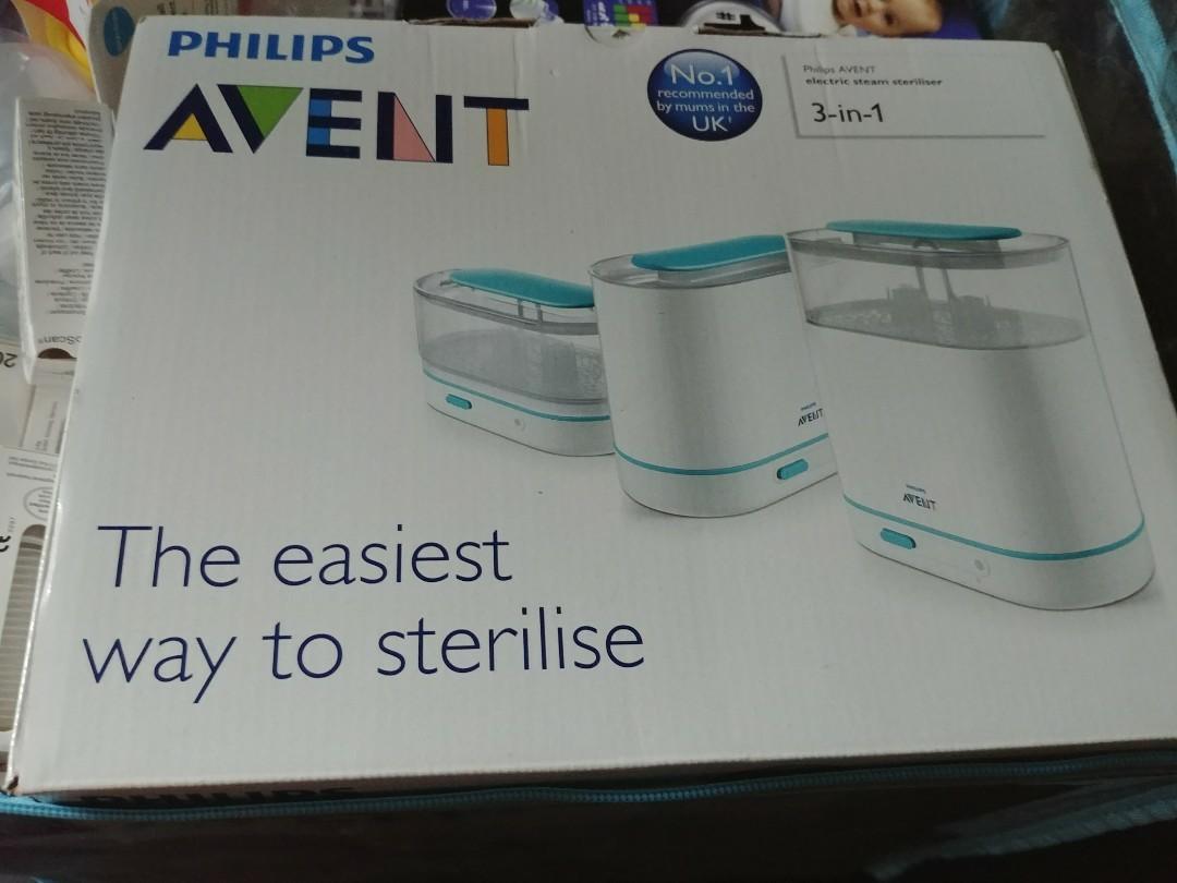 Philips avent sterilizer, bottle and pacifier, Babies & Kids, Nursing & Feeding, Breastfeeding