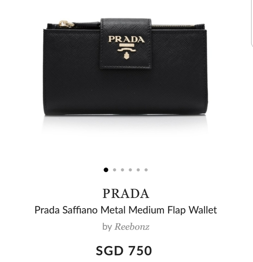 Reebonz prada wallet cheap